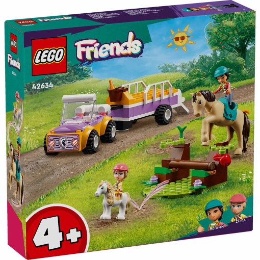 LEGO Friends Atrelado com Cavalo e Pónei 42634