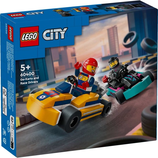 LEGO City Carros de Karting e Pilotos 60400