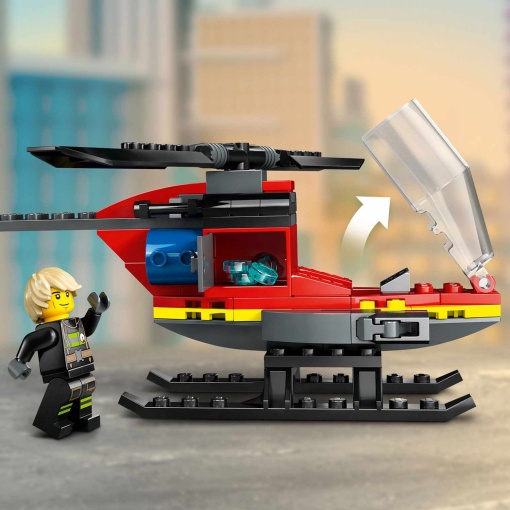 LEGO City Helicóptero de Resgate dos Bombeiros 60411
