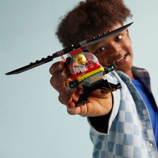 LEGO City Helicóptero de Resgate dos Bombeiros 60411