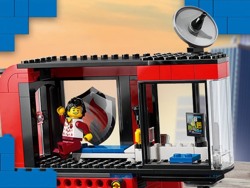 LEGO City Quartel dos Bombeiros com Camião dos Bombeiros 60414