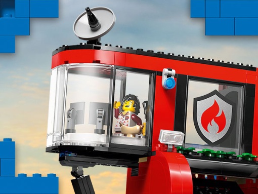 LEGO City Quartel dos Bombeiros com Camião dos Bombeiros 60414