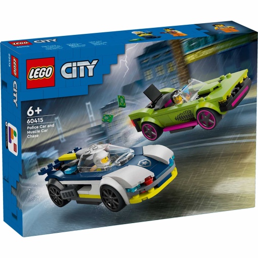 LEGO City Perseguição de Carro da Polícia a Muscle Car 60415