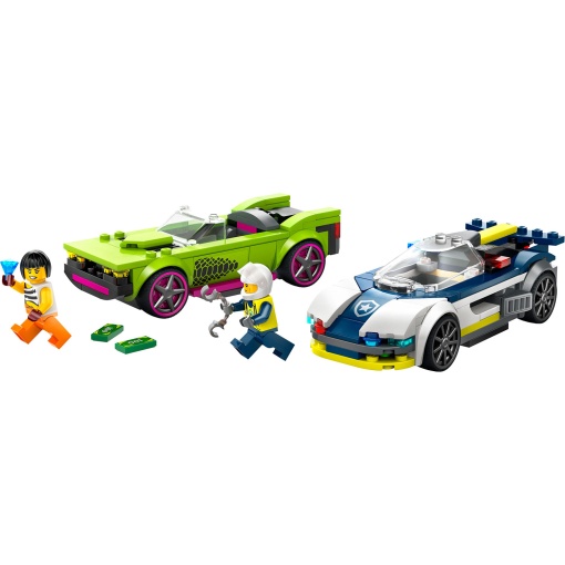 LEGO City Perseguição de Carro da Polícia a Muscle Car 60415