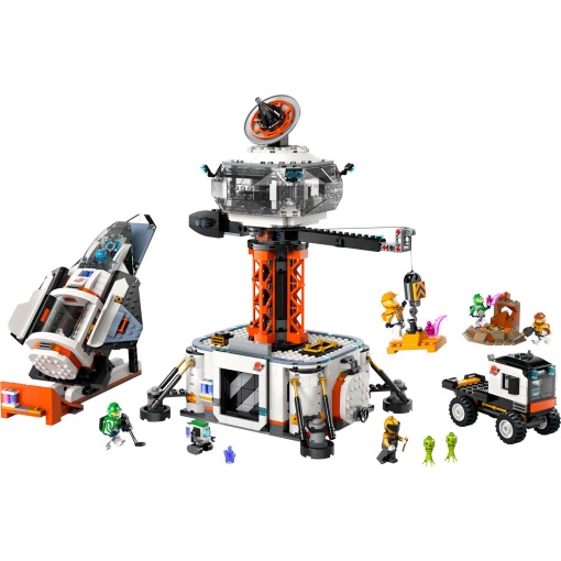 LEGO City Base Espacial e Plataforma de Lançamento de Foguetão 60434