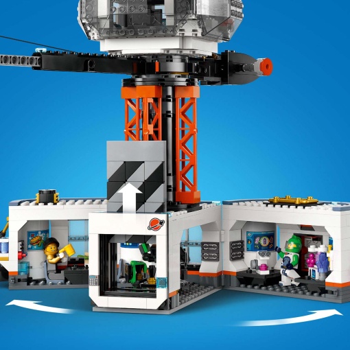 LEGO City Base Espacial e Plataforma de Lançamento de Foguetão 60434