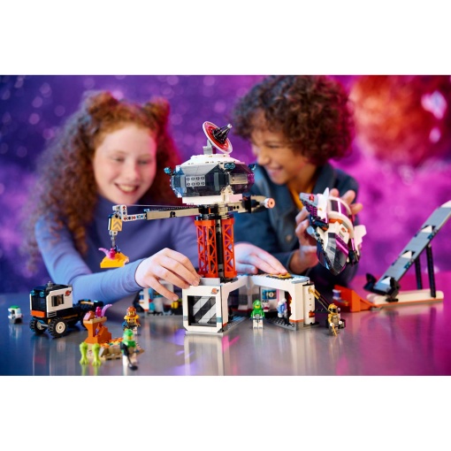 LEGO City Base Espacial e Plataforma de Lançamento de Foguetão 60434