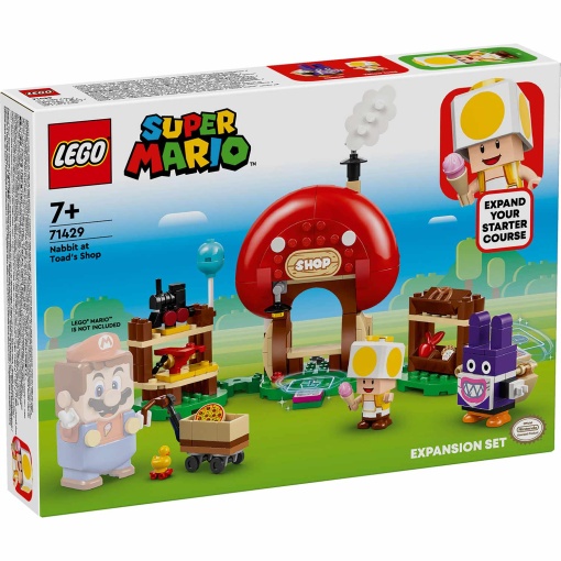 LEGO Super Mario Coelharápio na Loja do Toad - Set de Expansão 71429