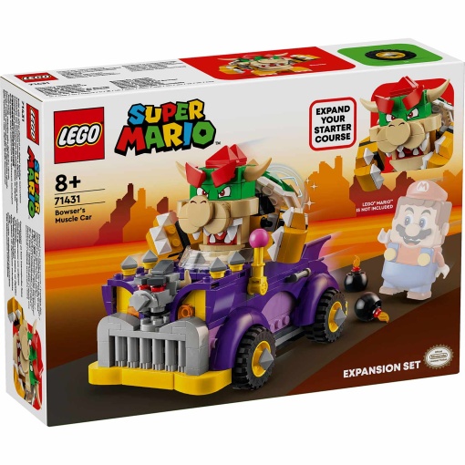 LEGO Super Mario Carro Monstruoso do Bowser - Set de Expansão 71431
