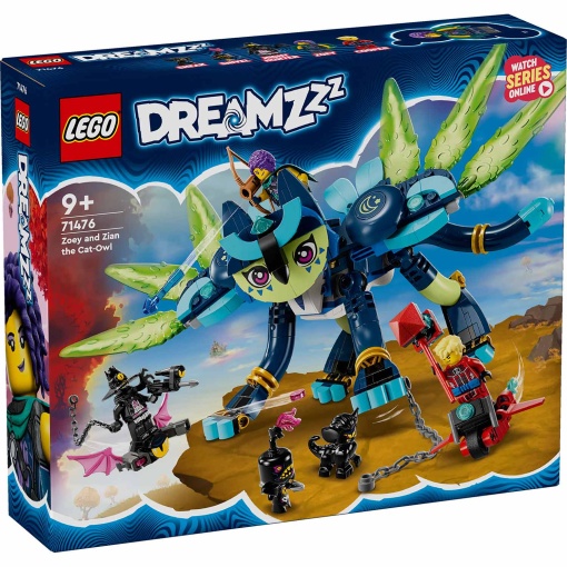 LEGO Dreamzzz Zoey e Zian, O Gato-coruja 71476