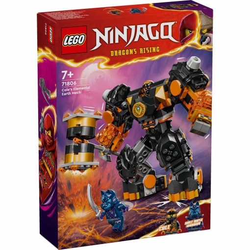 LEGO Ninjago Robô da Terra Elemental do Cole 71806