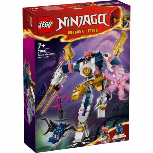 LEGO Ninjago Robô Tecnológico Elemental da Sora 71807
