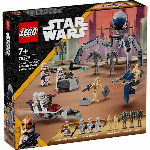 LEGO STAR Wars Pacote de Combate Clone Trooper e Battle Droid 75372