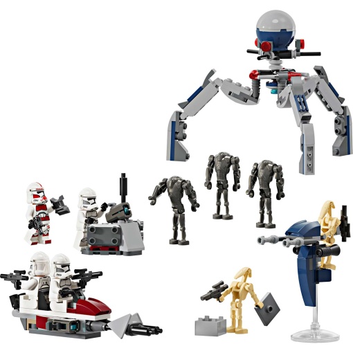 LEGO STAR Wars Pacote de Combate Clone Trooper e Battle Droid 75372