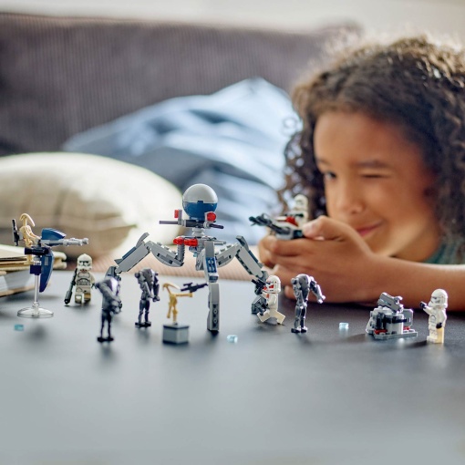 LEGO STAR Wars Pacote de Combate Clone Trooper e Battle Droid 75372