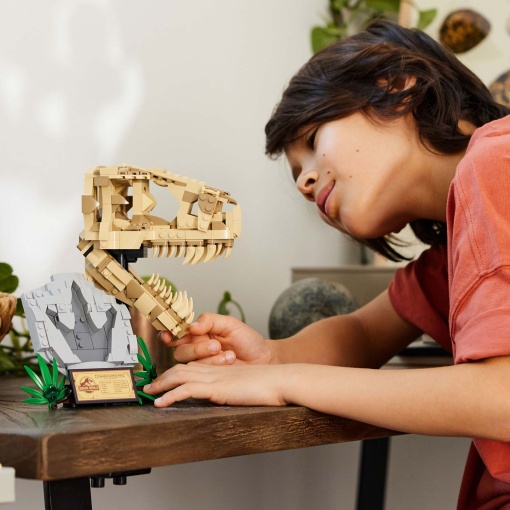 LEGO Jurassic World Fósseis de Dinossauros: T-rex - Caveira 76964