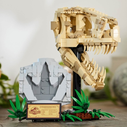 LEGO Jurassic World Fósseis de Dinossauros: T-rex - Caveira 76964