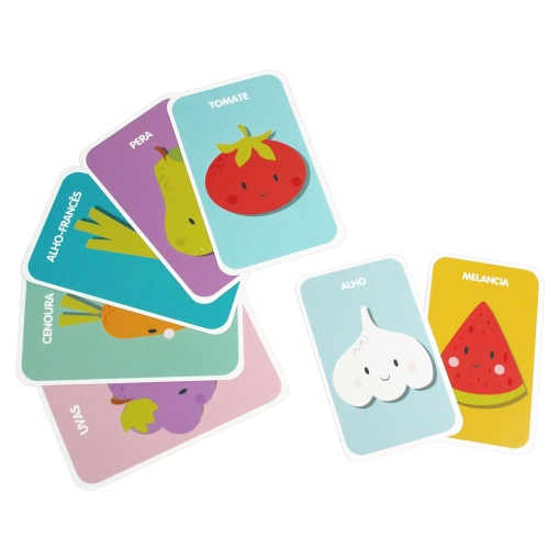 Cartas Bilingue - Frutos e Vegetais EUROPRICE