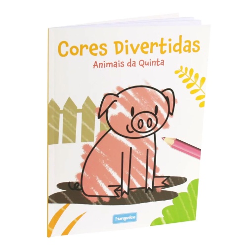 Cores Divertidas - Animais da Quinta EUROPRICE
