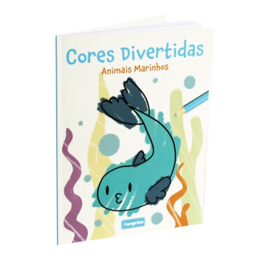Cores Divertidas - Animais Marinhos EUROPRICE