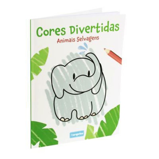 Cores Divertidas - Animais Selvagens EUROPRICE