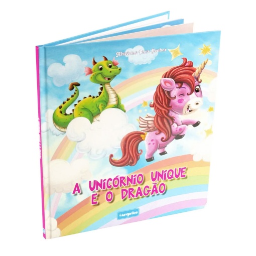 Histórias para Sonhar "A Unicórnio Unique e O Dragão" EUROPRICE
