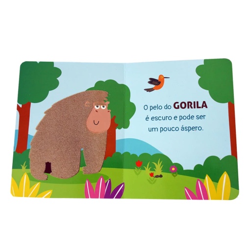 Livros com Textura - Animais da Selva EUROPRICE