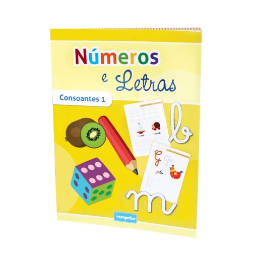 Números e letras - consoantes I EUROPRICE