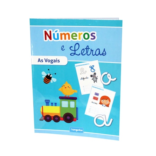 Números e letras - vogais EUROPRICE