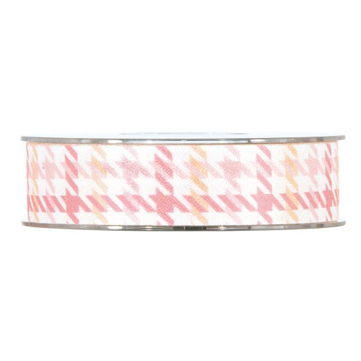 Fita de Tecido MP "I Love Geometry" 25mmx10m Rosa 03