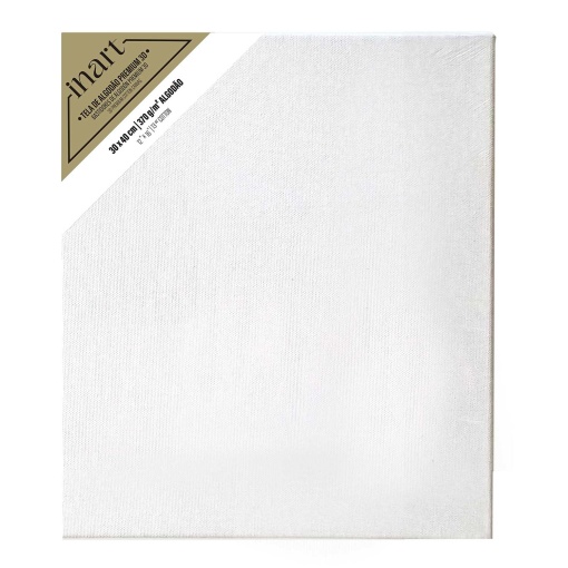 Tela de Algodão INART Premium Caixa Alta 3D 40x40cm