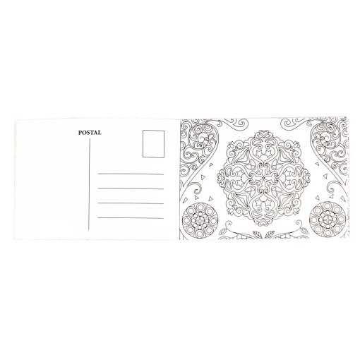 Postais para colorir - Mandalas EUROPRICE