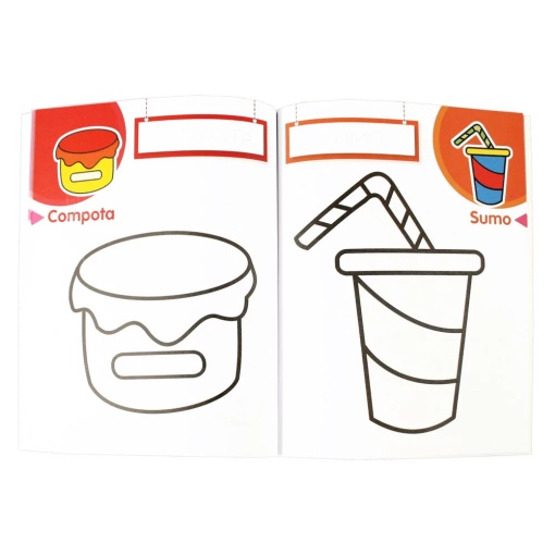 Primeiras Pinturas - Os Alimentos EUROPRICE