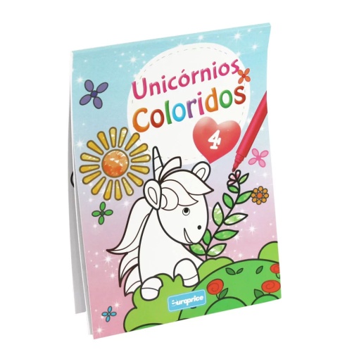 Unicórnios Coloridos - 4 EUROPRICE