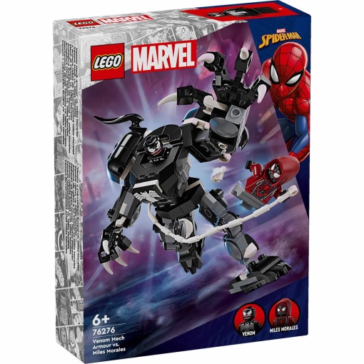 LEGO MARVEL Armadura Mech Venom Vs. Miles Morales 76276