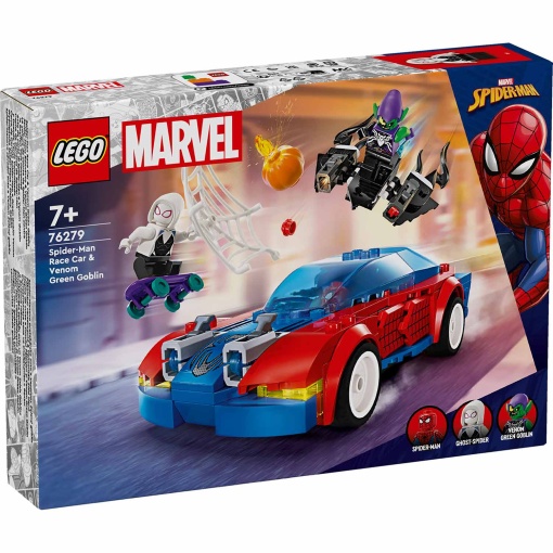 LEGO MARVEL Carro de Corrida Spider-man e Green Goblin Venom 76279