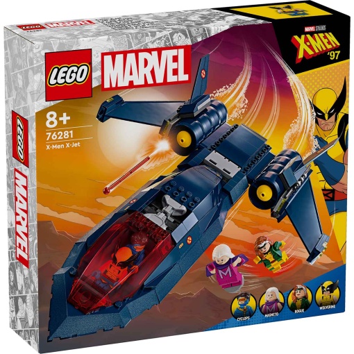 LEGO MARVEL X-jet dos X-men 76281