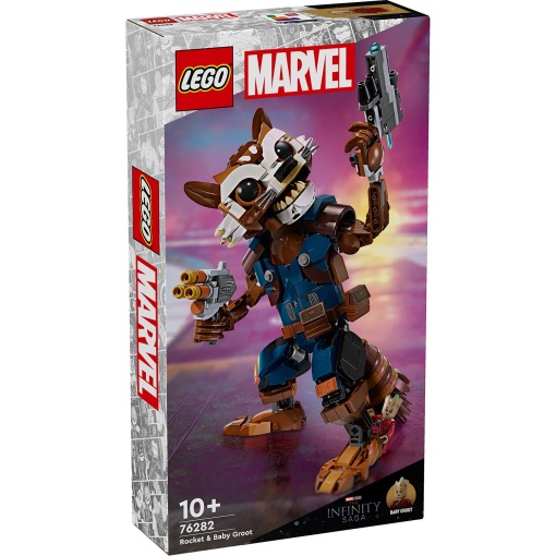 LEGO MARVEL Rocket e Groot Bebé 76282