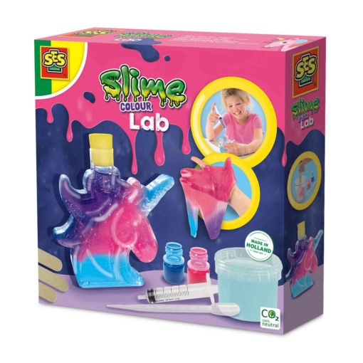 Laboratório de Slime Colorido - Unicórnio SES CREATIVE