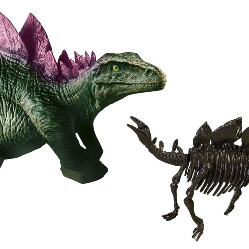 Escavação 2 em 1 - Dinossauros e Esqueletos Stegosaurus SES CREATIVE Explore