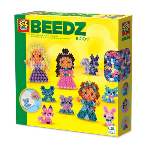 Missangas - Princesas e Animais Amigos SES CREATIVE Beedz