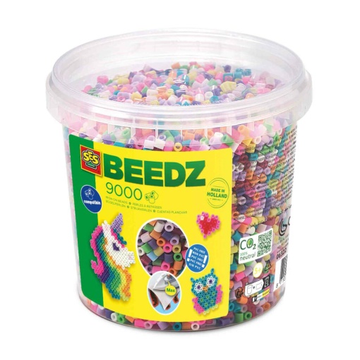 Missangas - Balde Trendy SES CREATIVE Beedz (9000 unidades)