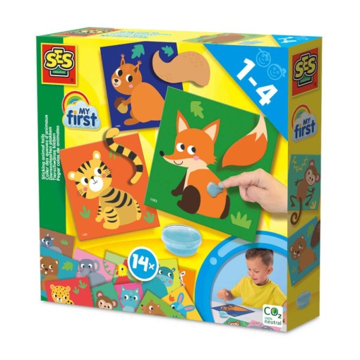 Colagem de Caudas de Animais SES CREATIVE My First