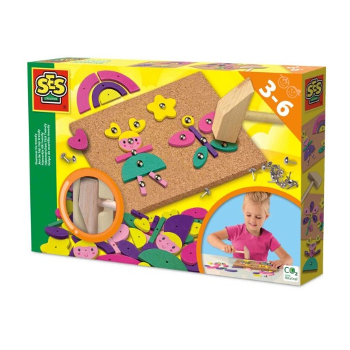Construo com Martelo Figuras Trendy SES CREATIVE Hobby