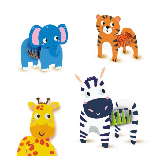 Animais com Tiras de Papel SES CREATIVE Hobby