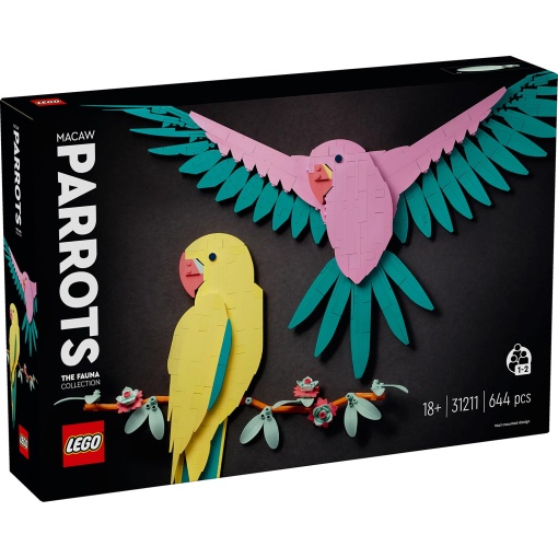 LEGO Art A Coleção de Fauna - Araras 31211