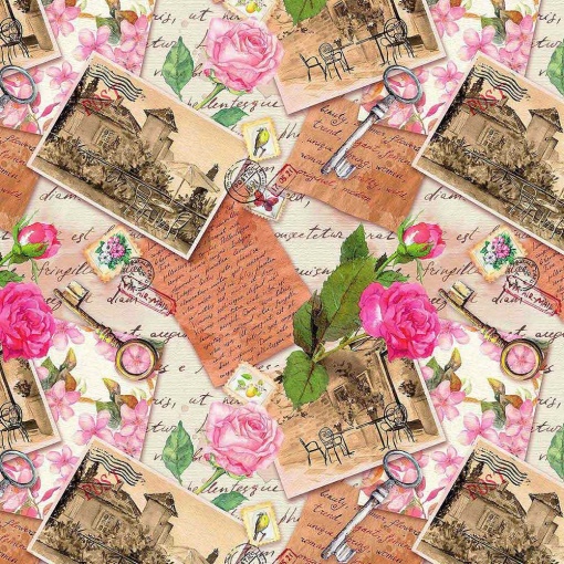 Papel de Embrulho JOL Clássico 70x100cm Postais