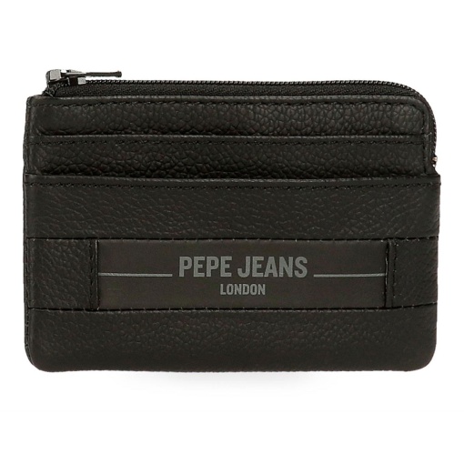 Porta-moedas PEPE JEANS Checkbox preto