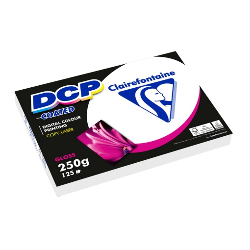 Papel Fotocópia Glossy A3 250g CLAIREFONTAINE Color DCP Dupla Face 125 folhas