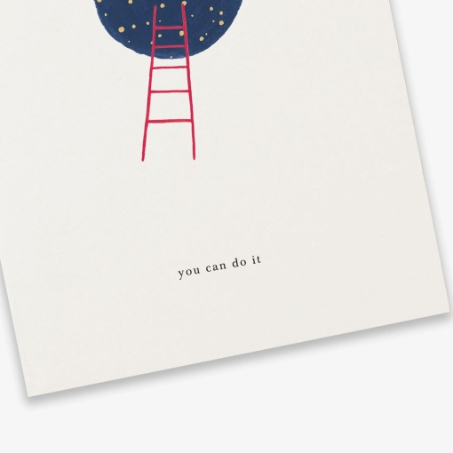 Postal KARTOTEK SKY Ladder "You Can Do It"